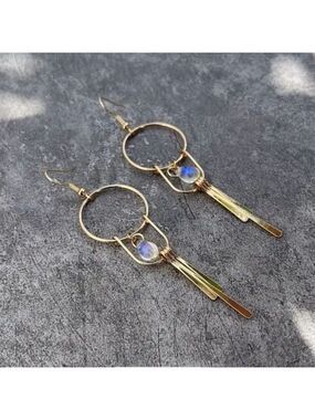 Gold Dangle Earrings